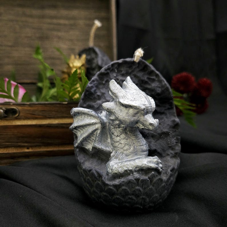 Dragon Egg Candle Game of Throne Dragon Egg Replica Candle Baby Dragon