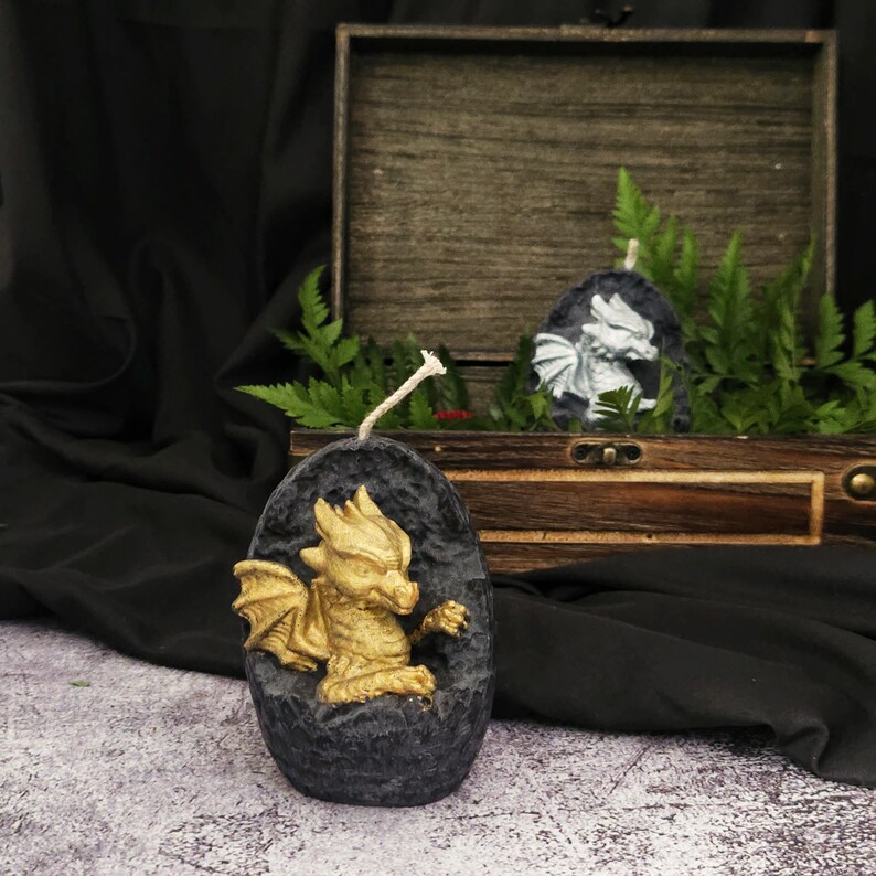 Dragon Egg Candle Game of Throne Dragon Egg Replica Candle Baby Dragon