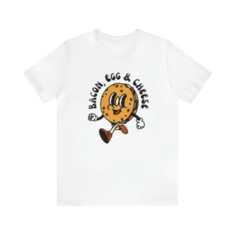 Bacon, Egg & Cheese on a Bagel Long Island Tee Shirt New York Tshirt