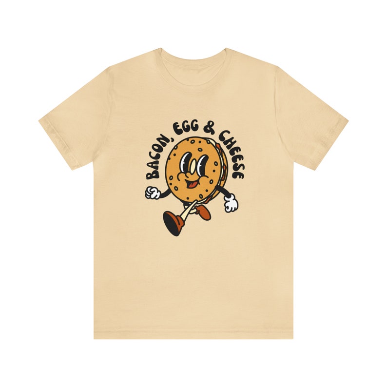 Bacon, Egg & Cheese on a Bagel Long Island Tee Shirt New York Tshirt