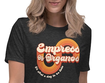 Empress - T-shirt décontracté pour femmes, inspiré des oies