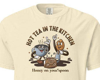 Nouveau ! Hot Tea - T-shirt épais pour homme, inspiré de l'oie