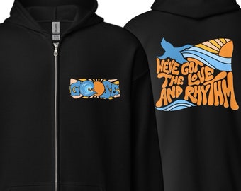 Goose Band Inspired  "Funky Empress" - 2 Sided Print, Unisex Zip Hoodie