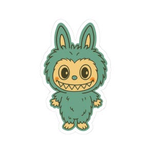 Pegatinas Labubu: un divertido y original juego de pegatinas para álbumes de recortes, diarios, portátiles y agendas. Bonitas calcomanías de vinilo.