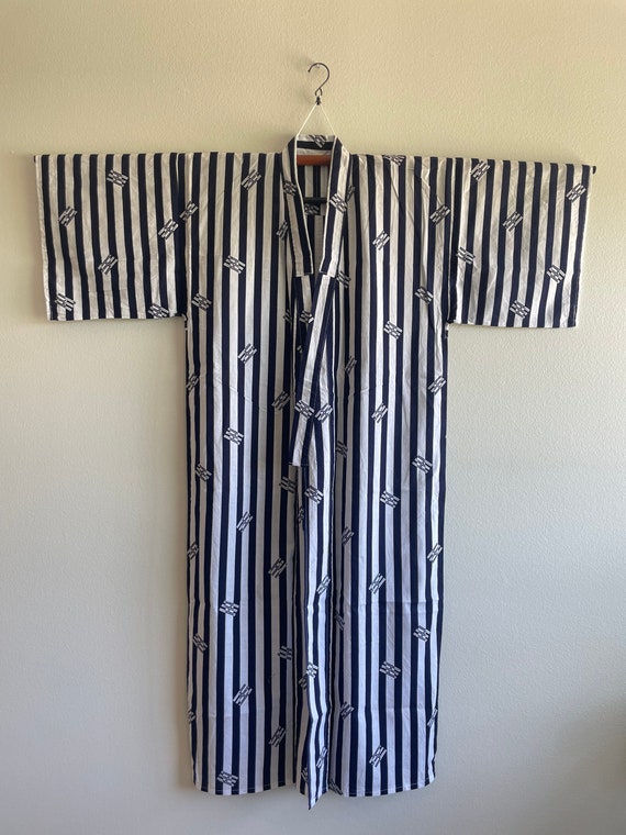 Vintage Kimono from Japan - Yukata / Navy