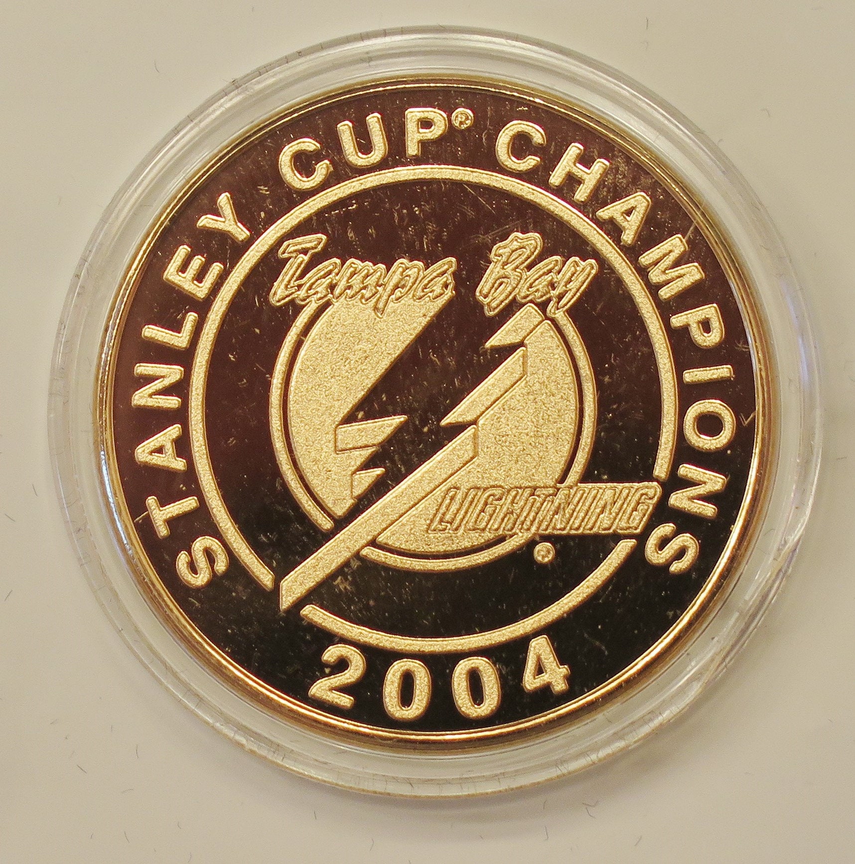 Tampa Bay Lightning 32 oz Coca Cola Cup 2004 Champions Stanley Cup
