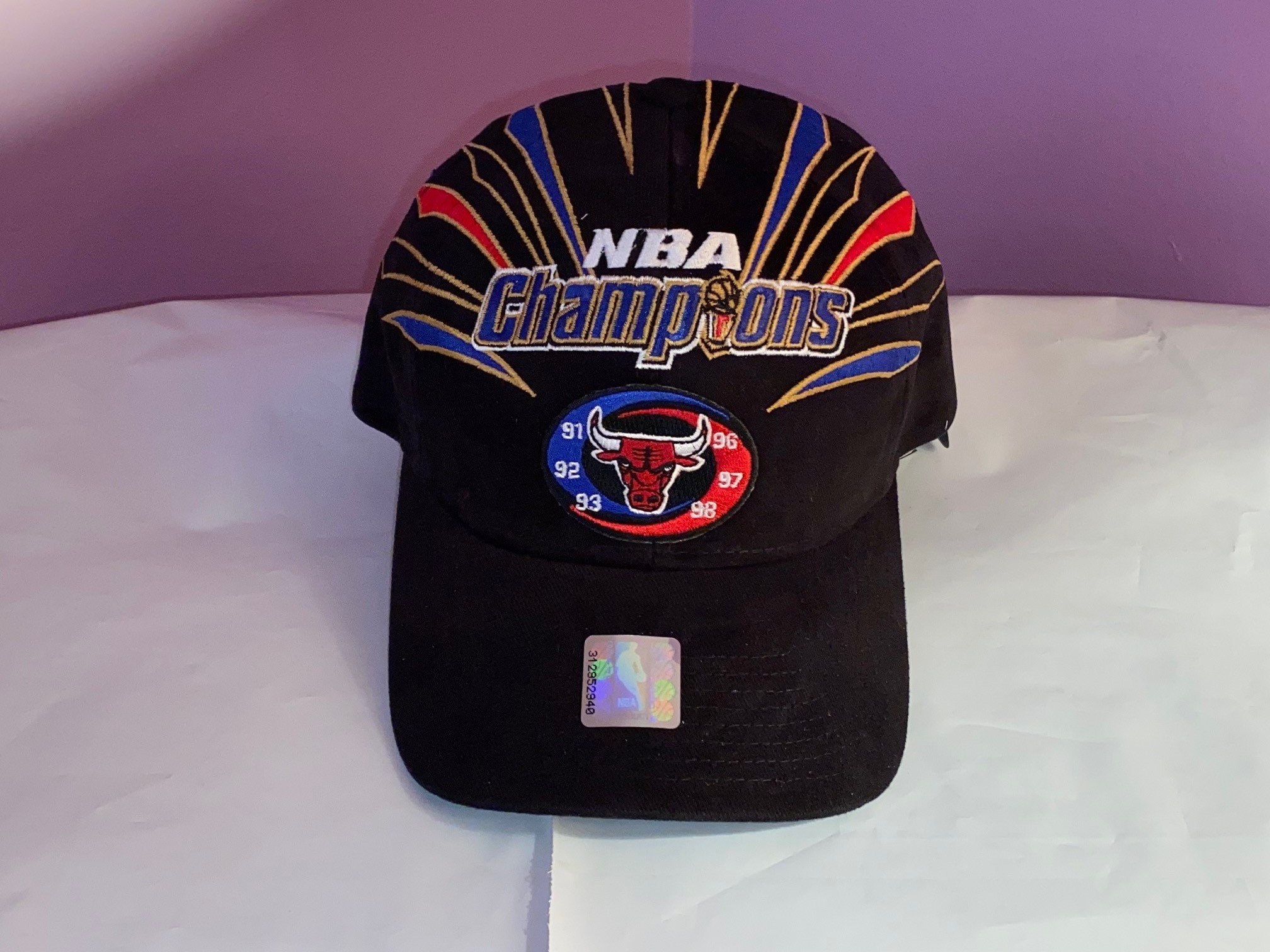 Vintage Chicago Bulls Back To Back World Champions Hat – Twisted Thrift