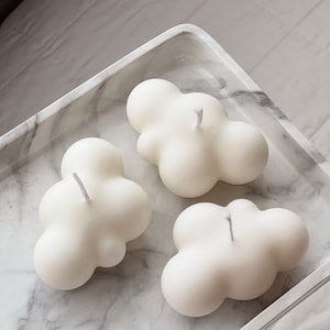 Cloud shaped candle, cloud candle, baby shower decor, wholesale, party favors