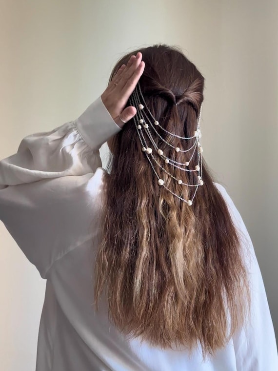 Hair Jewelry (Combs) Amazon.com : Foyte Crystal Bride Wedding Hair Comb Silver  main image 4