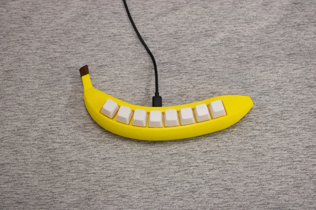 Banana Keyboard Etsy