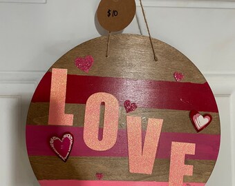 Love Wooden Wall Hanging