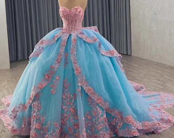 Fairytale Wedding Dress Luxury Cinderella Dress, Corst Bodice Wedding Dress , Disney Princess Inspired, Cinderella Adult Costume