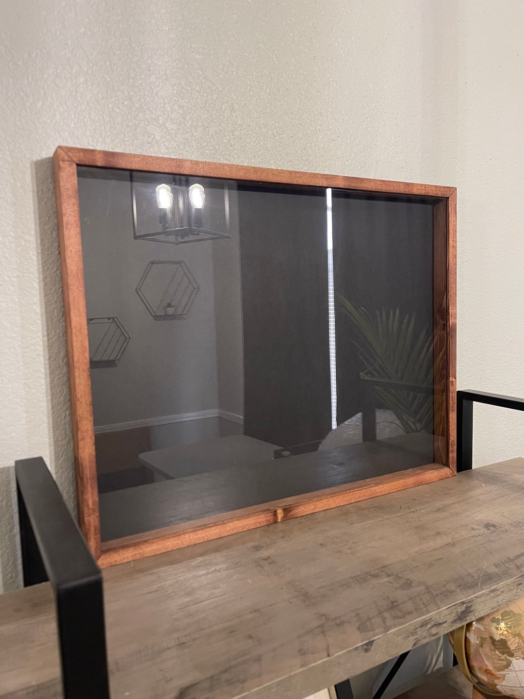 Custom Shadow Box 18x24x1 Red Oak CUSTOM SIZES AVAILABLE Etsy