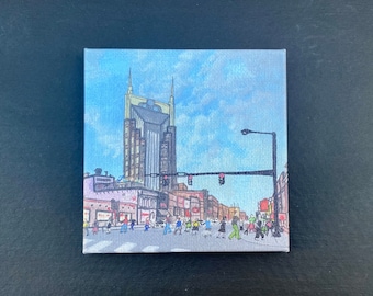Nashville Painting Canvas Print