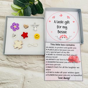 Bestie gift, Bestie Keepsake, Birthday gifts, Gift for her, Sentimental gift for Bestie, Christmas gift, XMAS GIFT, Mothers day gift