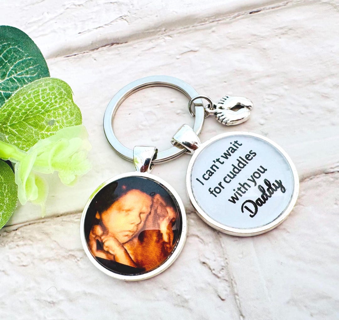 Blank Acrylic Photo Snap-in Promotional Keychains For Artwork, Gifts - Promotion