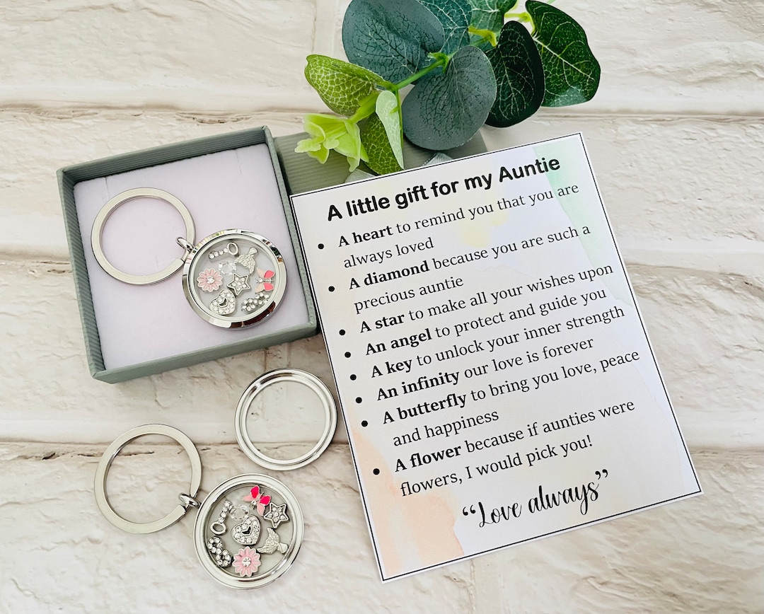 Auntie Gift, Auntie Keepsake, Gift for Her, Happy Birthday Gift