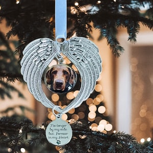 Personalised Dog Cat Pet Memorial Gift Christmas Tree Decoration Bauble , Pet Loss Gift Dog Lover, Dog Loss Gift, Cat Loss Gift Keepsake