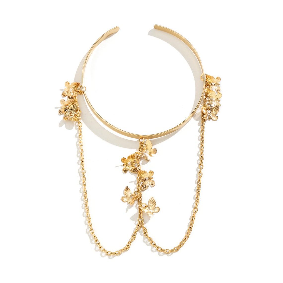 Butterfly Arm Chain Armlet Upper Arm Bracelet Butterfly image 9