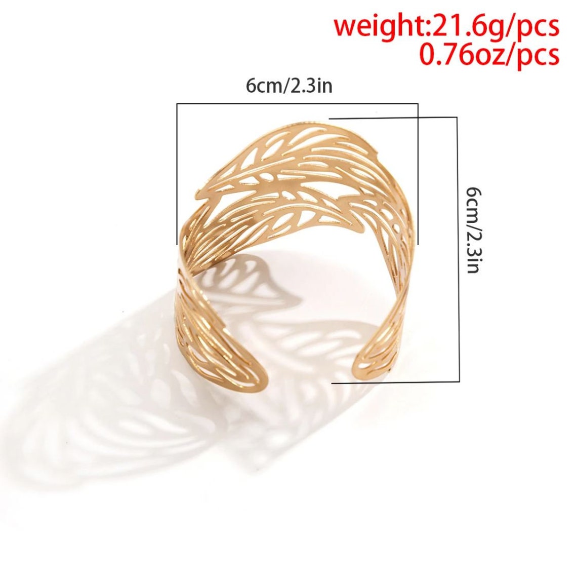 Leaf Bangle Bracelet  Leaf Armband Cuff  Leaf Bracelet  image 9