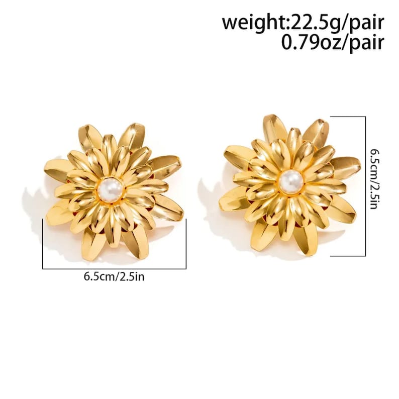 Starburst Earrings Creative Temperament Atmosphere Earrings image 8
