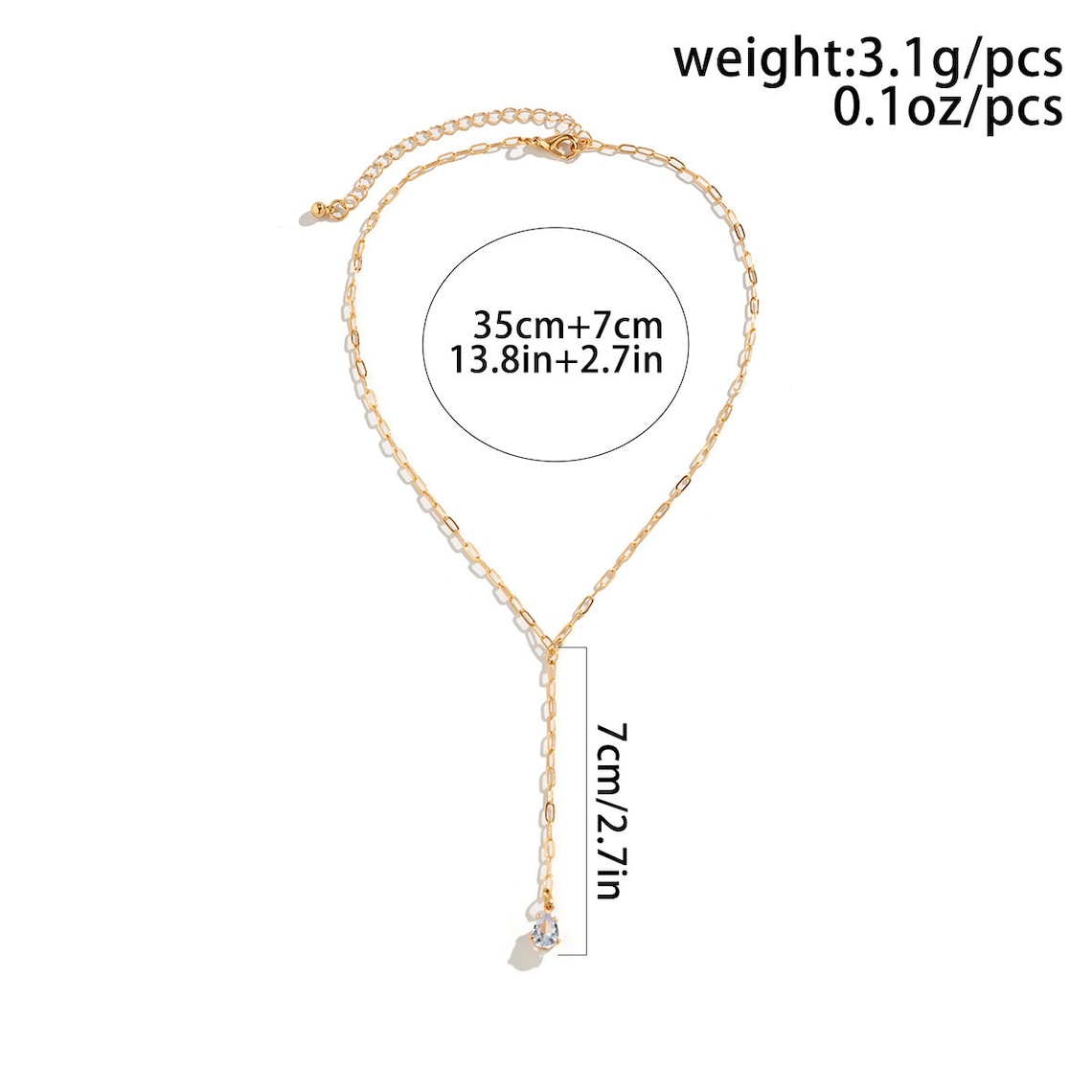 Olivia Necklace Pearl Pendant Necklace Lariat Necklace Bridal Necklace Mother's Day Gift Necklaces for Women Statement Necklace image 9
