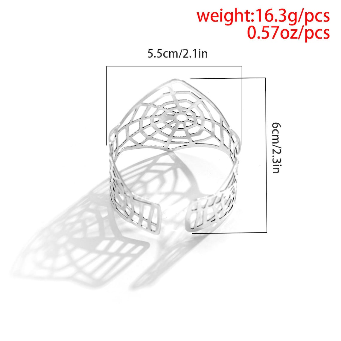 Spider Web Bracelet  Spider Web Bangle  Spiderweb Bracelet  image 8