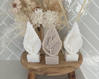 The Prayer Hands Candle I Handmade Candle I Baptism Gift I Christening Favour I Event Favour I Religious Gift I Gifts I Home Decor I Prayer