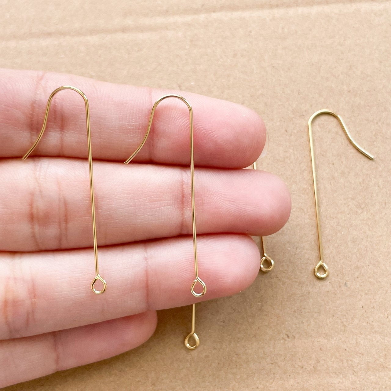 316 Surgical Stainless Steel Earring Hooks With Horizontal Etsy