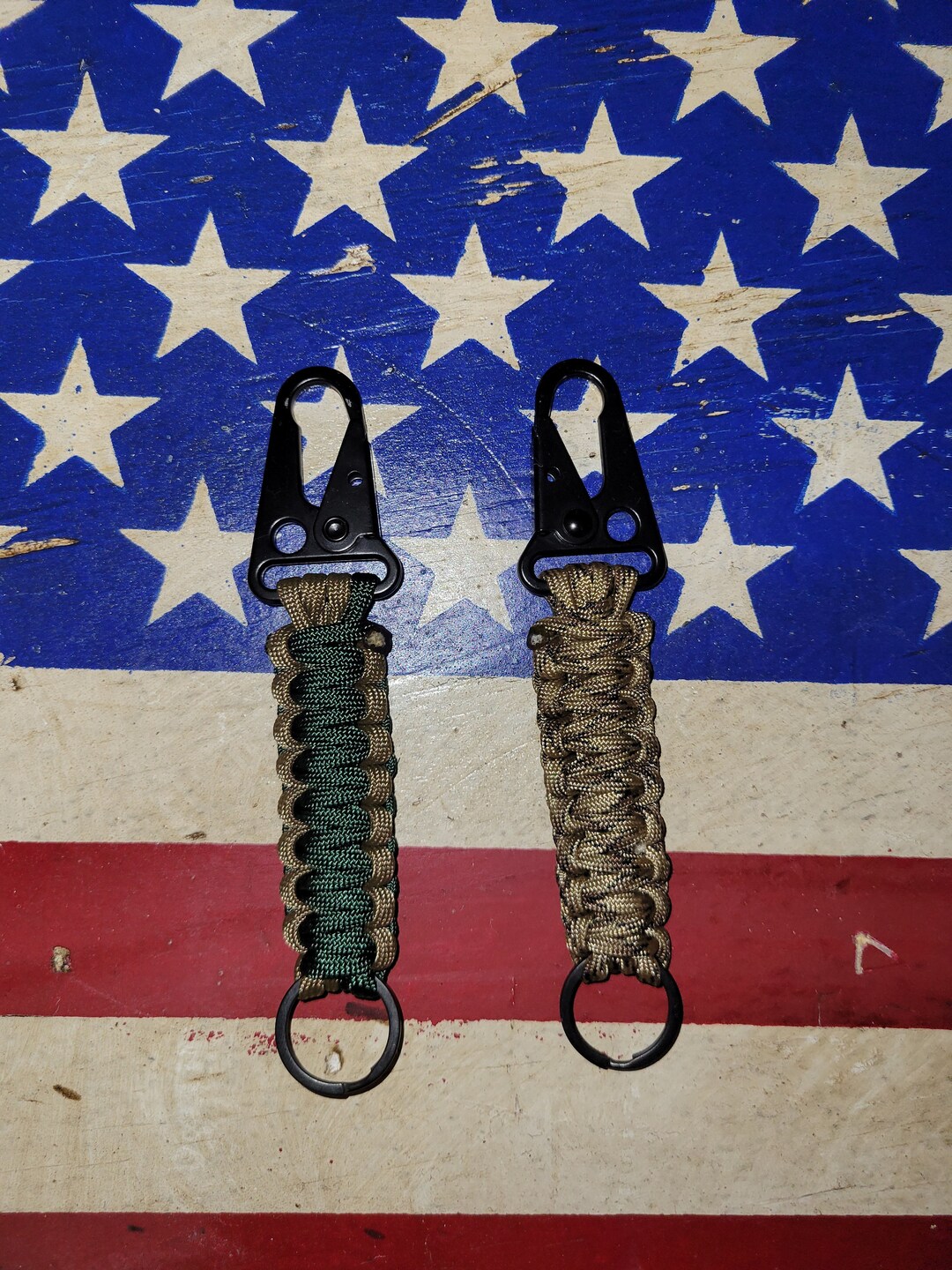 Paracord Clipable Keychain - Etsy