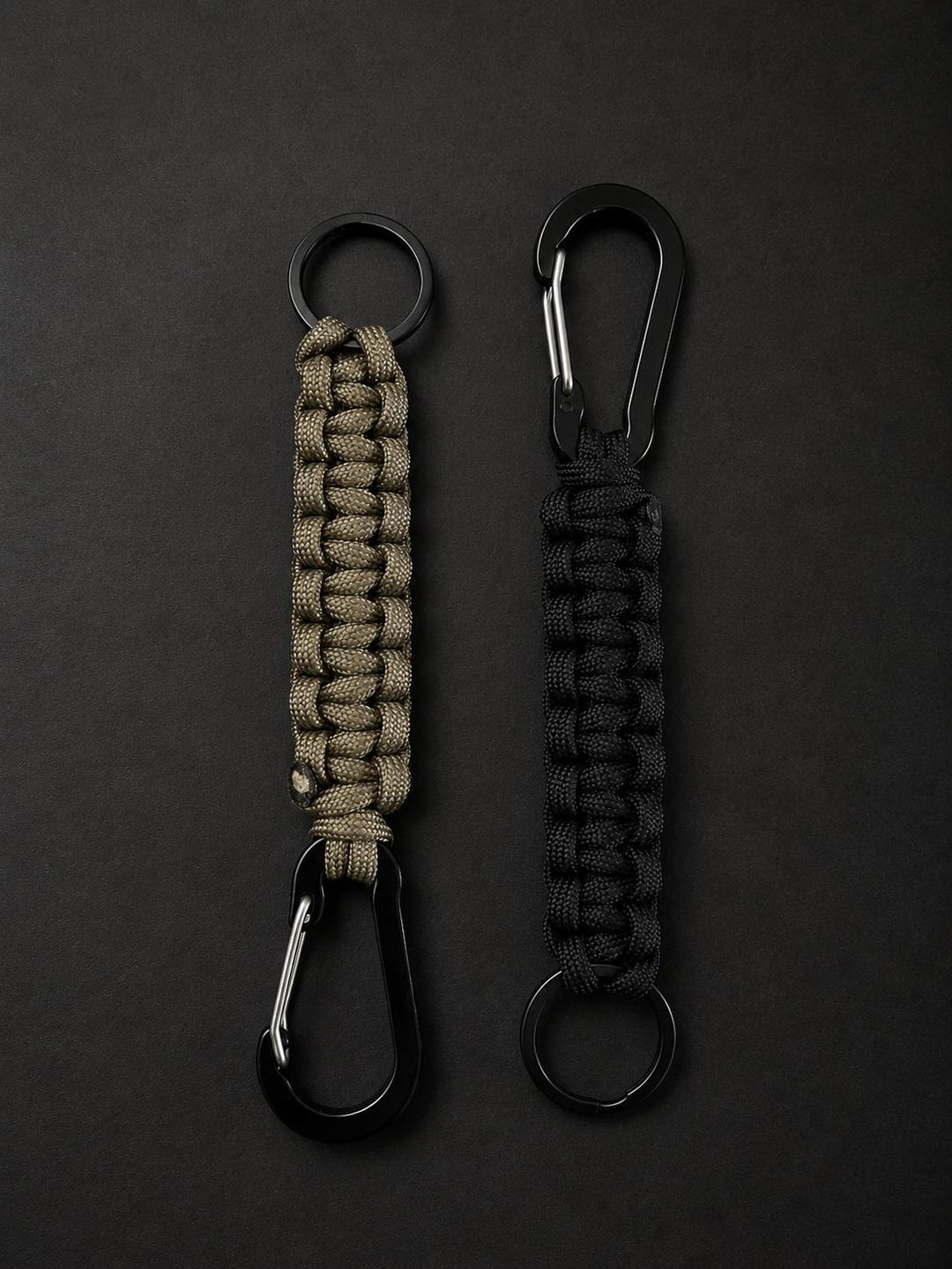 Two Paracord Clipable Keychains - Etsy