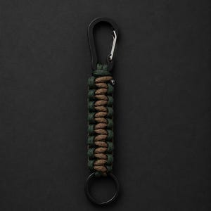 Paracord Keyring W/ Carabiner