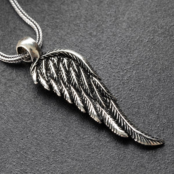 Angel Wing Necklace - Etsy
