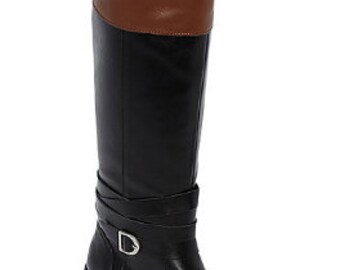 Big Girls Walking Tall Waterproof Knee High Zipped Up round Toe Riding Dress Boots Over the Knee Casual Low Heel Boots Size M 4 Etsy