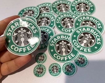 20 Starbucks reminder stickers -Planner Stickers- Reminder- Coffee Sticker Starbucks -Logo Starbucks Coffee -Car and Bumper- Vinyl Decal