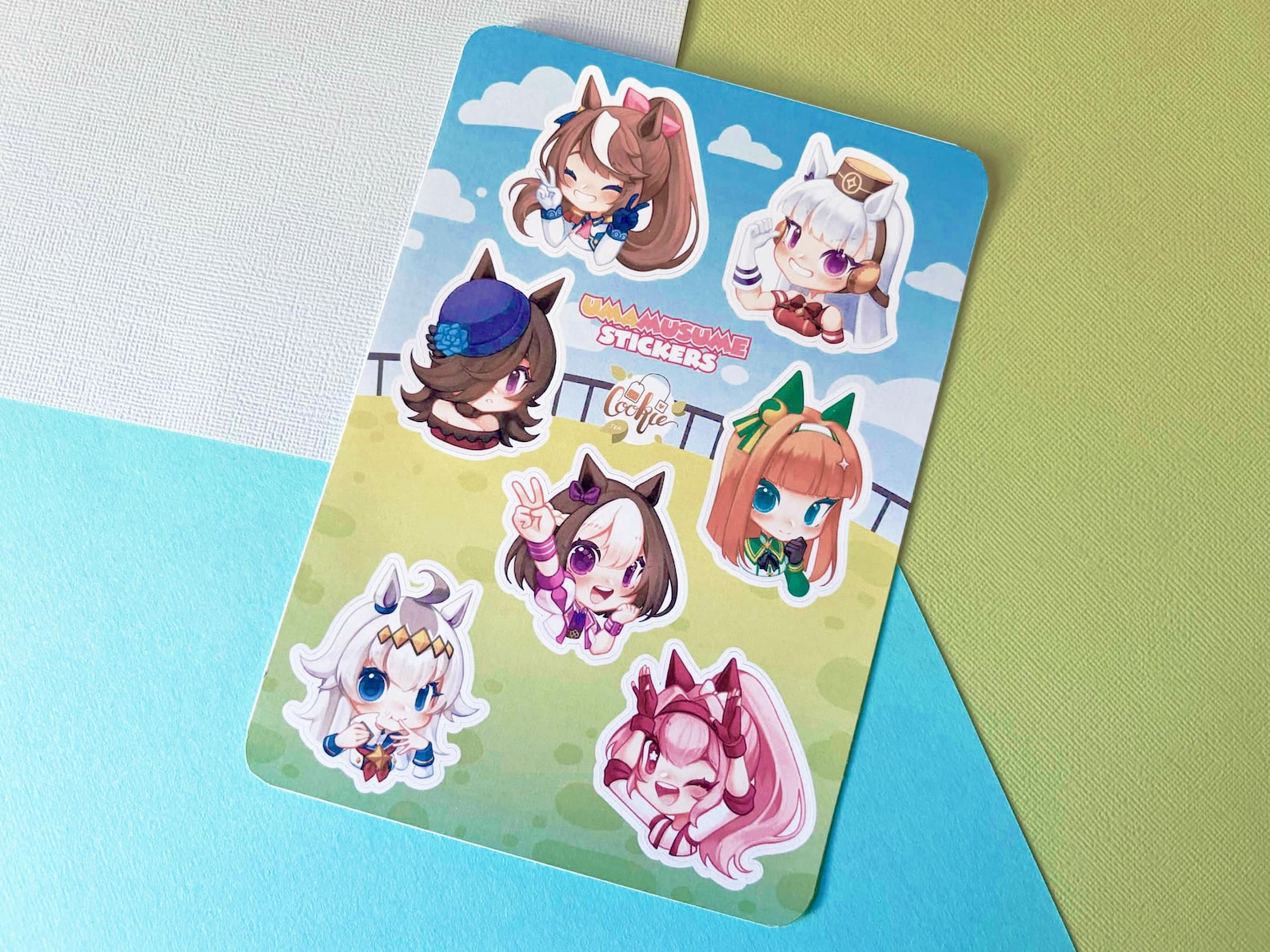 Uma Sticker Set Uma Musume Sticker Sheet - Etsy