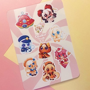 Cookie Run Sticker Sheet