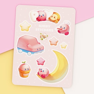 Kirby Sticker Sheet