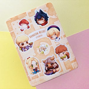 Dungeon Meshi Sticker Sheet