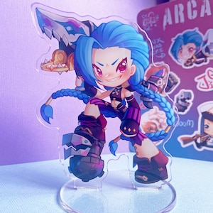 Arcane Jinx Standee / Keyring Charm