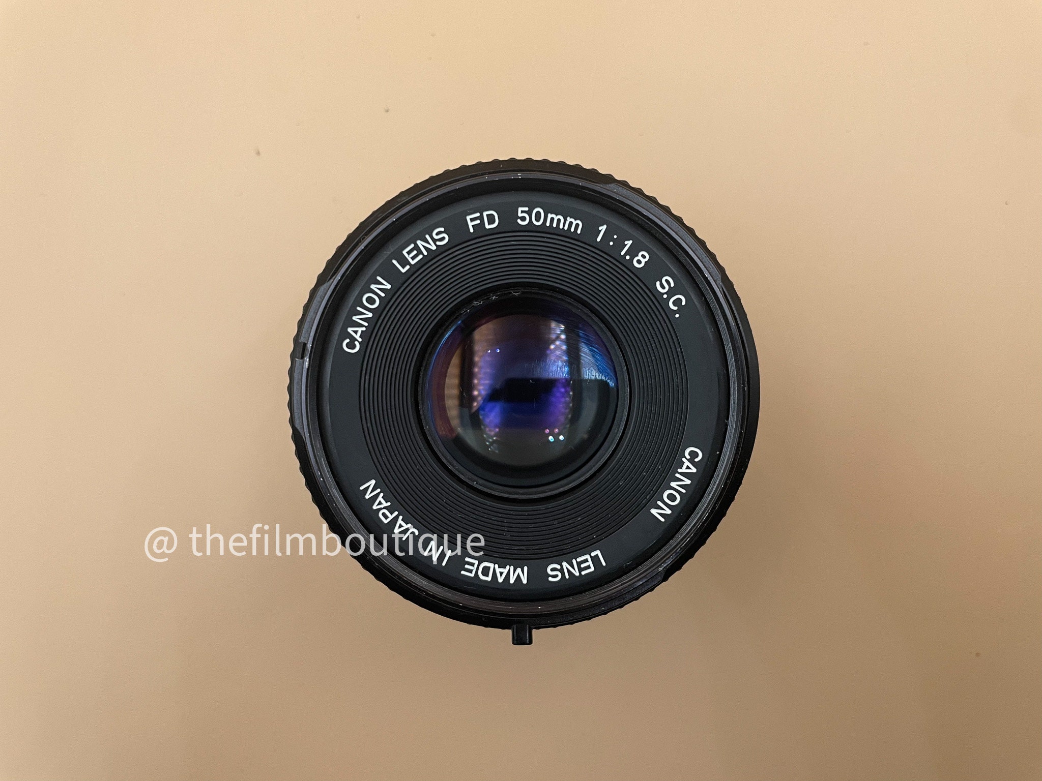 Canon Ae1 50mm F1.8 Fd Lens Etsy