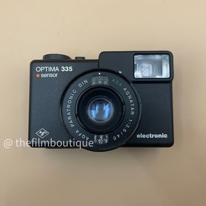 Agfa Optima Sensor Electronic Compact 35mm Camera w/ 40mm F2.8 Lens