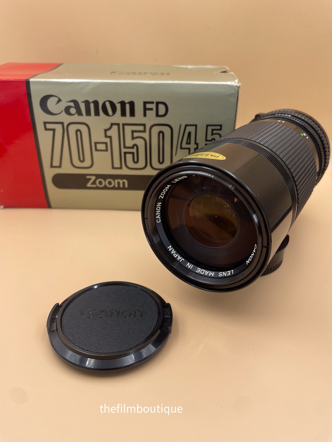 Canon Fd 70-150mm F/4.5 Zoom Lens (mint Condition Boxed) - Etsy
