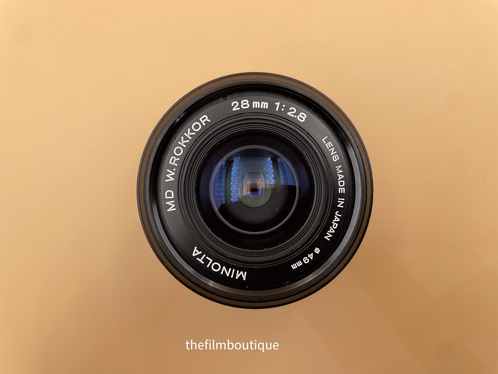 Minolta 28mm Md W-rokkor Wide-angle F/2.8 Lens - Etsy Canada