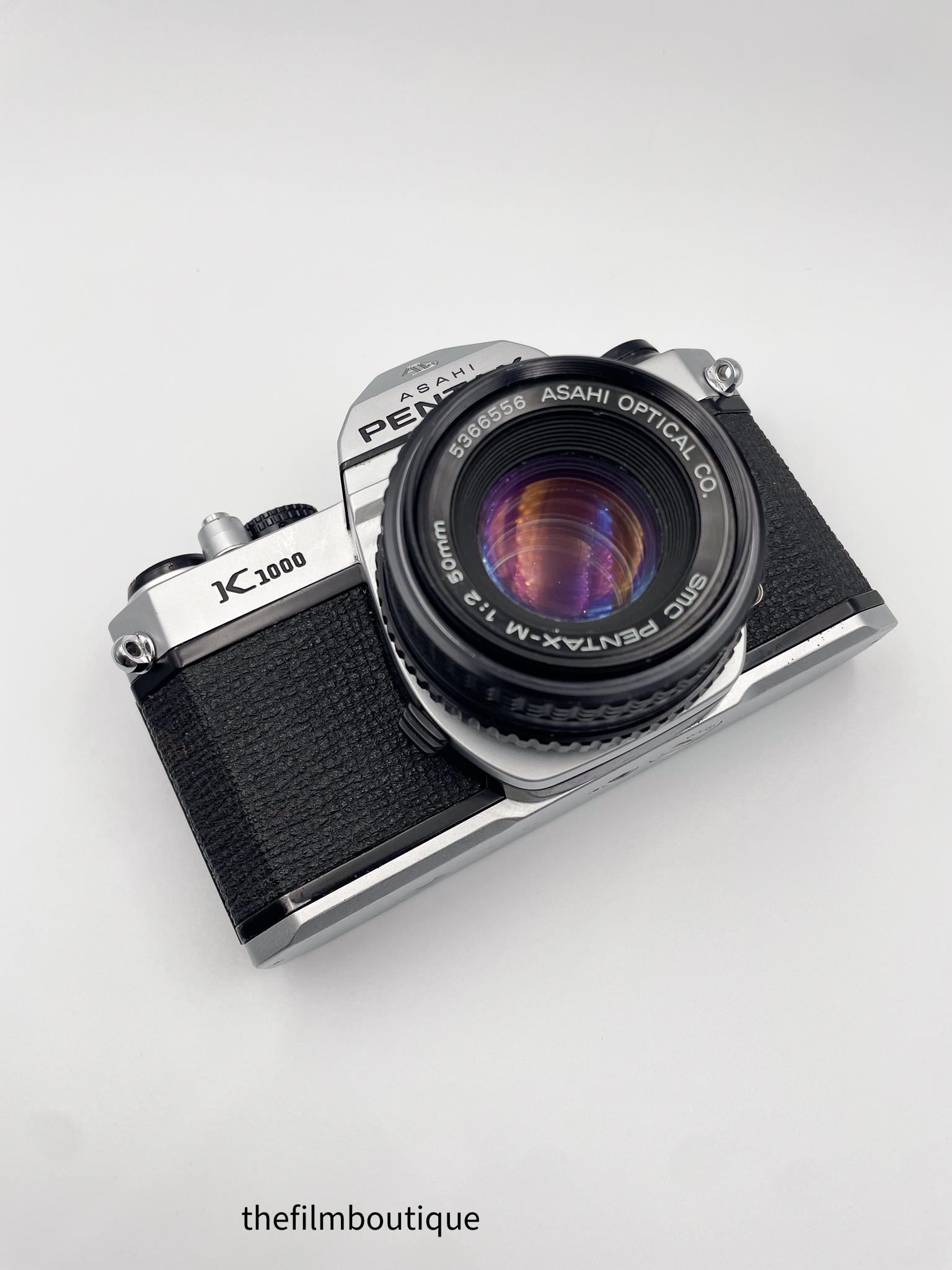 Pentax K1000 SLR Film Camera + SMC Pentax 50MM F2.0 Tested With