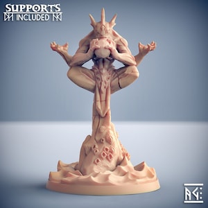 Death Tide Shrine Statue Jurakin Kuo Toas 3D Resin Printed Models by Artisan Guild D&D Tabletop Gaming