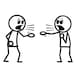 5 Fighting, Arguing PNG Stick Figures Digital Download - Etsy