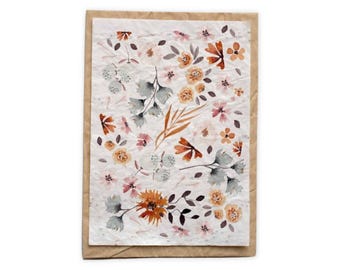 LIVLIG Sustainable Greeting Card Made of Seed Paper – Plantable Card for Special Occasions