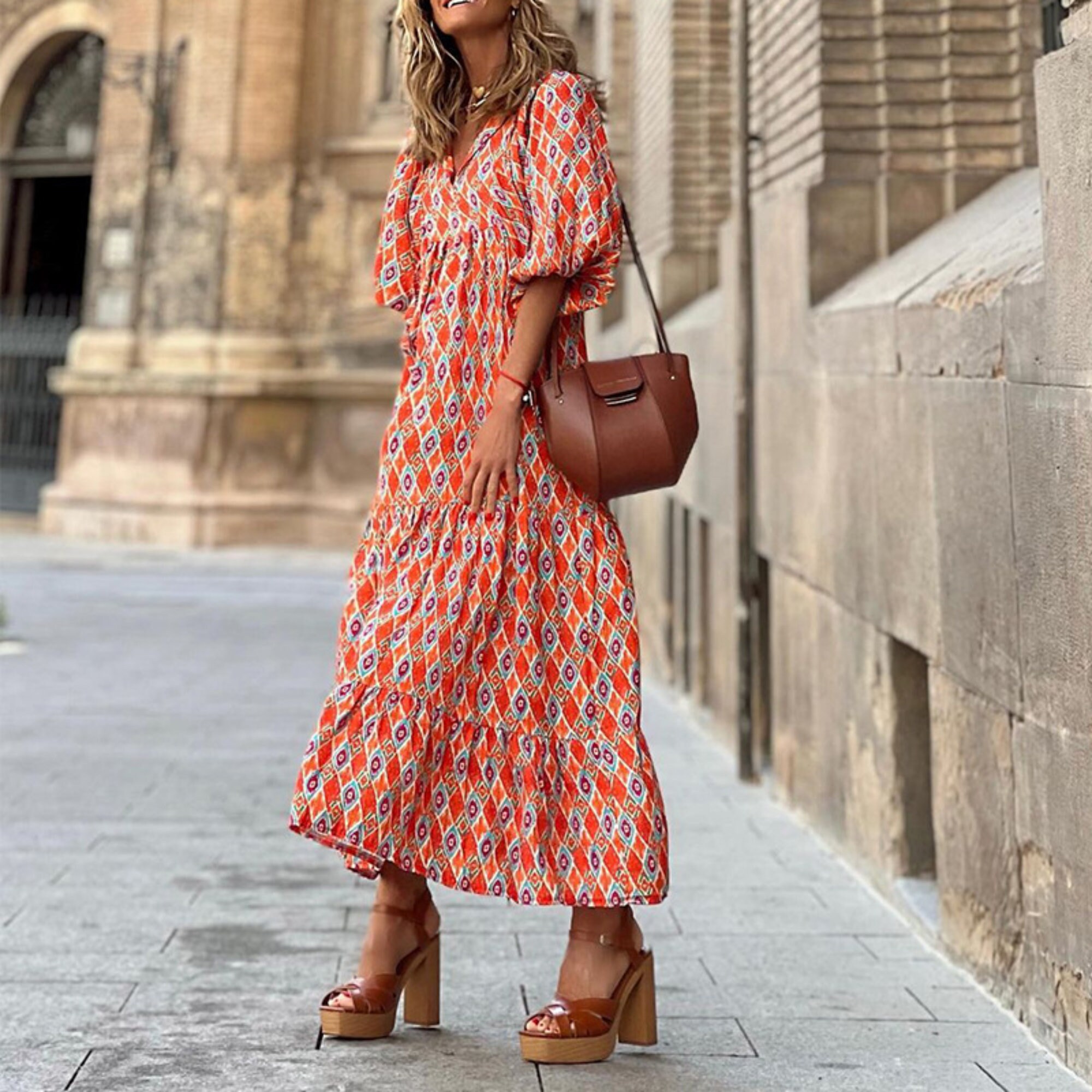 Loose Maxi Dress - Etsy