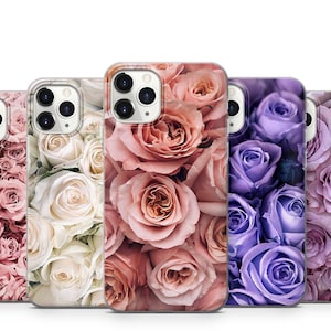 flowers phone case for iPhone 15 14 13 12 11 X XS 8 7 6 Se2020 Note20 Samsung S23 S22 S21 S20 S10 A10 A12 A31 A32 A51 A52 A71A72HuaweiP20P30